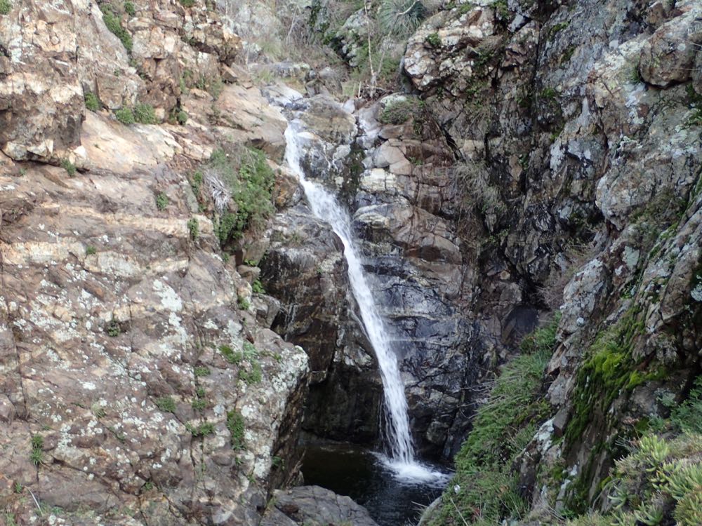 Upper Hot Spring Canyon Falls